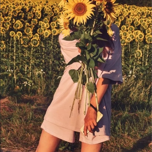 Pants - 2-in-1 Wisteria ss Sweatshirt + Short (custom) SET